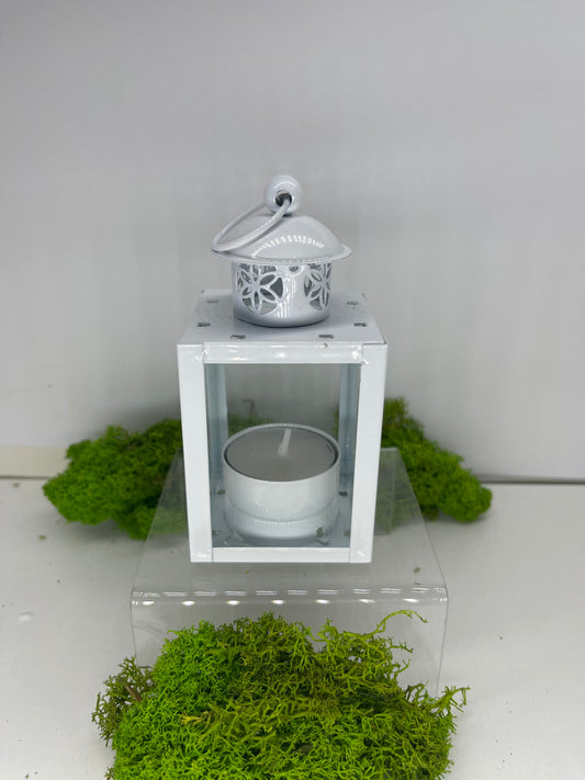 Lanterna in ferro 6x6x12hcm