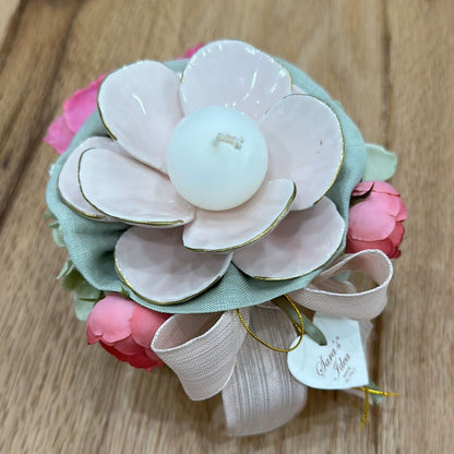 Sacchetto con rosa PINK GREEN - Sarah’s idea