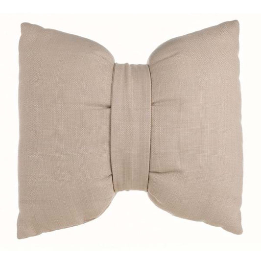 Cuscino piccolo a fiocco panna   - Blanc Maricló