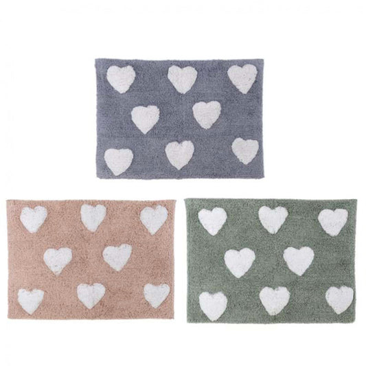 Tappeto con cuori "Heart Lovers"45x140 - Blanc Maricló