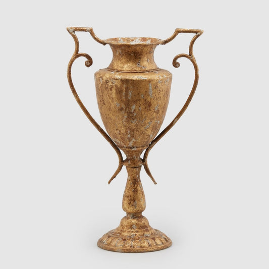 Vaso coppa metallo 29x16x46h - EDG